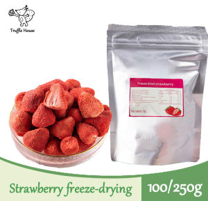 Freeze Dried Strawberry Crispy Ready To Eat Snack Fruit Chips-250g