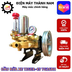 Đầu máy bơm nước rửa xe cao áp Tiger 45 (moden TG26BH) Thái lan - Bảo hành 6 tháng
