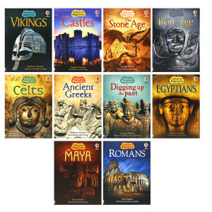 【Ready Stock Authentic】Usborne Beginners Series Collection 10 Books Box Set:Our world/animals/nature/science/history