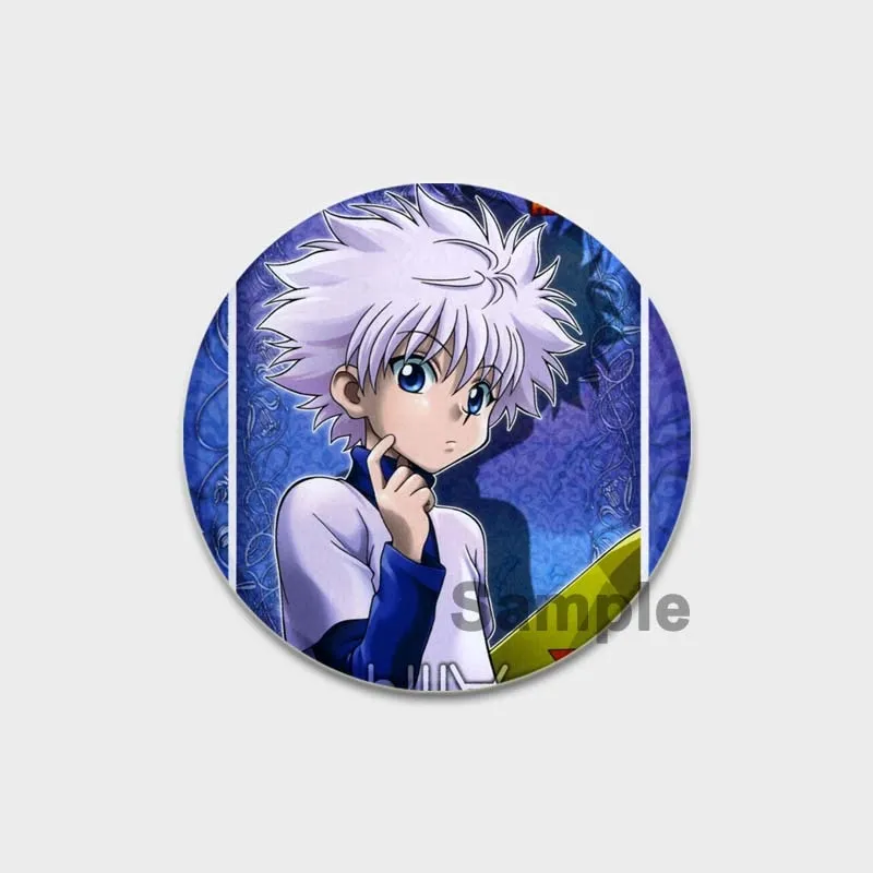 Badges Pins Hunter X Hunter - 9 Pièces, 58mm, Alliage, Décorations Pour Sacs Et Vêtements - 6