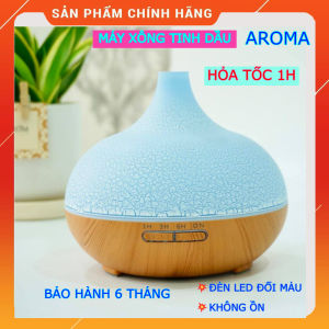 Máy xông tinh dầu AROMA 550ml - Máy khuếch tán tinh dầu - Máy xông thơm phòng cao cấp đèn led đổi màu - Chính hãng