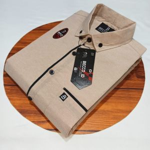 [PROMO] Baju Atasan Kemeja Pria Lengan Pendek Ukuran Jumbo M Sampai 4XL Motif List //Pakaian Laki Laki Size Besar