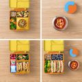 SUNSHINE - Omiebox Insulated Hot and Cold Kids Bento Box by Omielife Omie Lunchbox. 