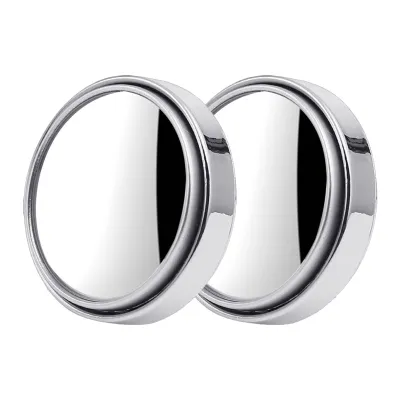 SuperRide 1Pair Blind Spot Mirror Versatile Wide Angle Round Vehicles Car Stick On Blind Spot Mirrors Car Supply 1Pair Fashion Car