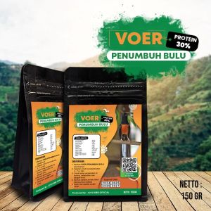 JOYO VOER PENUMBUH BULU (DOKOR) burung 30% 150GR
