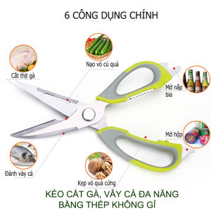 Kéo cắt gà thịt cá đa năng nhà bếp bằng thép không gỉ X1
