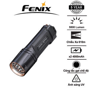 Đèn pin Fenix TK35R Sáng 5800 lm chiếu xa 610m có tia UV