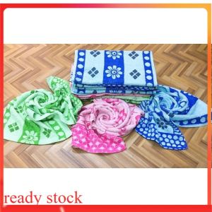 Tuala Muka Cotton 100% / 100% Cotton Face Towel 30CM X 70CM / Serap Air Cotton Tuala Muka
