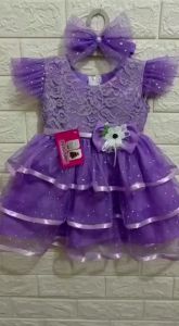 new dress /0-12bln./gaun ulang tahun/gaun bayi perempuan/gaun ulang tahun