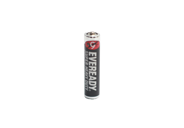 EVEREADY AAA BATTERY TRIPLE A BATTERY SUPER HEAVY DUTY, 1.5V R03, NO