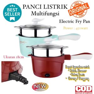 ( BISA COD ) PROMO PANCI ELEKTRIK 1.2 LITER MULTIFUNGSI / ALAT MASAK ELEKTRIK / PENGHANGAT SERBAGUNA / MINI COOKER ELECTRIC POT RICE / PANCI ELEKTRIK + STEAMER + TUTUP KACA / PANCI FASHION NEW / PANCI ELEKTRIK PORTABLE