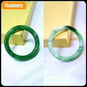 【2-3 days delivery】 Imitation Jade Bracelet Green Womens Vintage Round Bracelet Ladies Jewelry Gift
