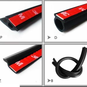 5 Mét Gioăng Cao Su Chữ D Chống Ồn Cách Âm Chống Bụi Chống Va Đập Cửa Và Cốp Ô Tô Xe Hơi