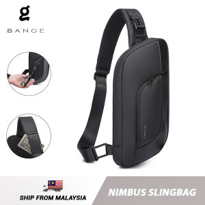 Bange Nimbus Shoulder Bag Crossbody Bag Men s Sling Bag Beg Lelaki Multi Compartment Travel Water-Resistant