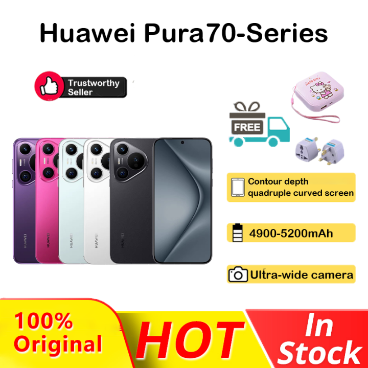 HUAWEI Pura 70 series / HUAWEI Pura 70 Ultra Smartphone | 16GB + 512GB | Ultra Lighting Pop-out Camera | Ultra Speed Snapshot/huawei P70 Phone