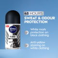 NIVEA Men Deodorant Black & White Original Antiperspirant Roll-on, 50ml. 