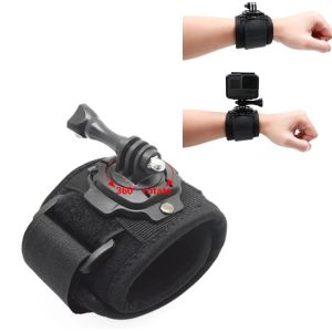 Wrist Band Hand Strap Wrist Strap 360 Rotation Mount For GoPro Xiaomi Yi SJCAM action kamera