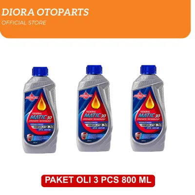 PAKET 3 PCS OLI MPX2 / YAMALUBE / ULTRATEC / FEDERAL MATIC UNTUK HONDA MATIC VARIO BEAT SCOPPY DLL