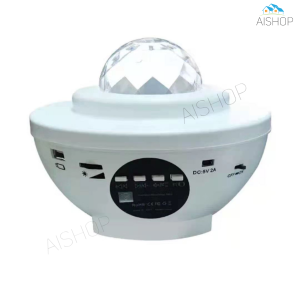 SG Seller LED USB Star Disco Light Starry Projector Lights Water Wave Bluetooth Sound-Activated Laser Night Light