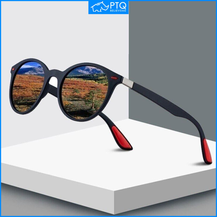 Ptq Square Polarized Sunglasses Men Uv400 Outdoor Sports Glasses