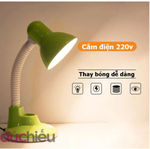[ BH 12 tháng ] Đèn Led Học Sinh Để Bàn Học Sinh Chống Cận Thị ĐỨC HIẾU 2 Loại Ánh Sáng Trắng Vàng