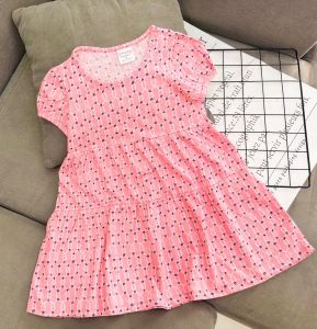 20-38kg  váy thun coton XUẤT ĐẸP vải mát co giãn mềm thấm hút mồ hôi cho bé gái 037