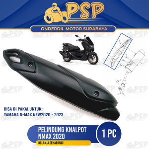 Pelindung Knalpot Nmax New (2020) - Cover Tutup Penutup Tameng Pengaman Kenalpot Yamaha N Max New