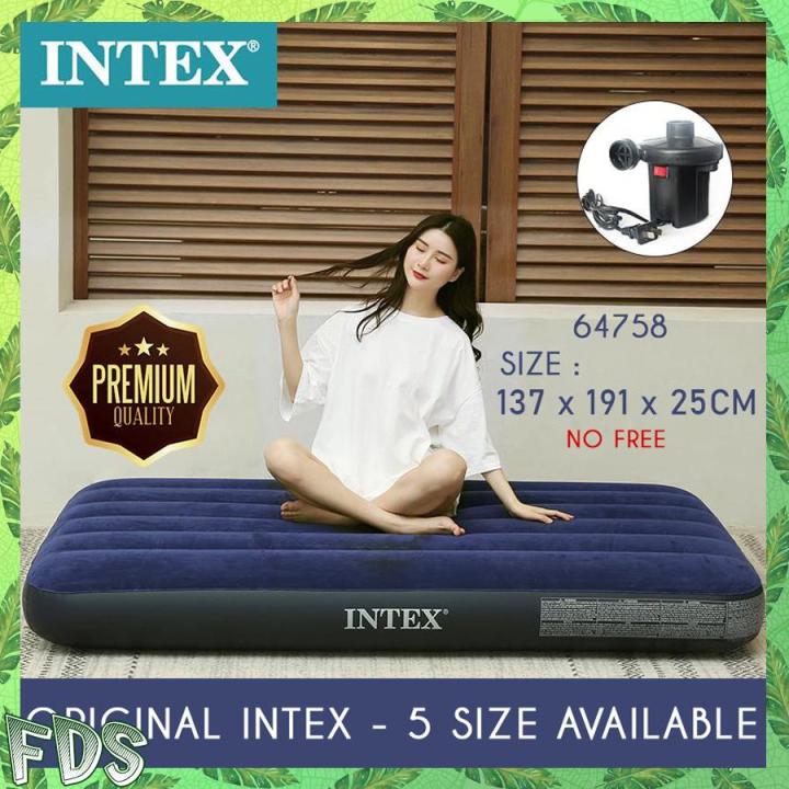 ORIGINAL INTEX【LOWEST PRICE】5 SIZE Single Twin Double Queen King 2020