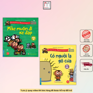 Sách - MIKE Combo Phát triển tư duy cho trẻ - Bồi dưỡng tính cách (tặng kèm bài hát)