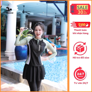 Đồ bơi nữ Swimbros G11 cao cấp dáng ôm sát người chống nắng phù hợp mọi vóc dáng