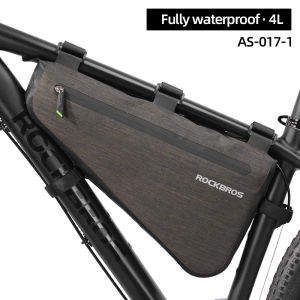 ROCKBROS Túi tam giác chống nước đầy đủ Túi khung xe đạp MTB Road Bike Top Túi ống