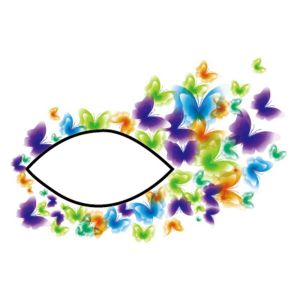 PHANT Fashion Eye Shadow Tattoo Stickers Water Transfer Waterproof Temporary Eye Tattoo Fake Tatto Makeup Eyeliner Sticker Women