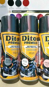 Pilok Cat Diton Premium Paket Komplit 4 Kaleng 400cc Pastel Pink Ping 9534 V9534 Primer Grey Epoxy 9120 White Putih 9102 Clear 9128 Pilox Cat Semprot Paketan Lengkap