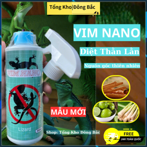 Chai Xịt Đuổi Ngăn Thằn Lăn Thạch Sùng Tắc Kè Chiết Xuất Hương Thảo Mộc Dung Tích 500ml