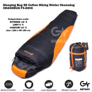 Kantong Tidur Mummy Waterproof Tebal & Hangat - SB Chanodug