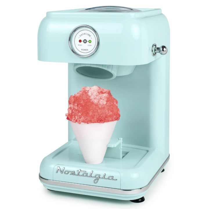 ice cream machines CLSC1AQ Clic Retro Single Countertop Snow Cone Maker