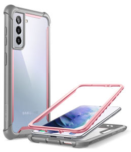 i-Blason Ares Case for Samsung Galaxy S21 5G (2021 Release) Dual Layer Rugged Clear Bumper Cover Without Screen Protector