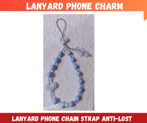 Lanyard Phone Chain Strap Anti-lost Floral Design