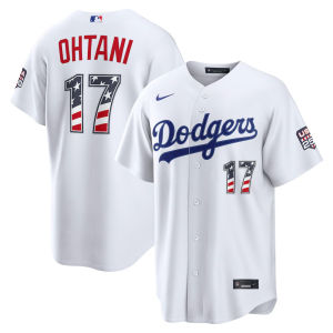 2026 American Independence Day MLB Embroidered Baseball Jersey Limited Edition Dodgers 17 # OHTANI Shohei Ohtani jersey