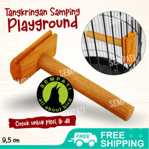 SEMPATI Tangkringan Pijakan Tambahan Samping Sangkar Burung KGPTS