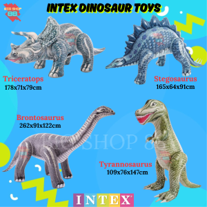 Mainan Anak Intex Dinosaur Toys Inflatable Toys Mainan Anak Binatang Purba Jurassic Park Dinosaurus Brontosaurus Stegosaurus Triceratops Tyrannosaurus TREX