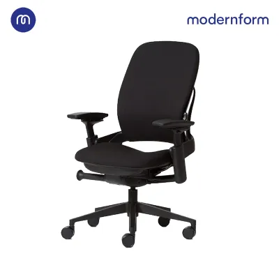 Modernform Steelcase เก้าอี้ Ergonomic รุ่น Leap พนักพิงกลาง เบาะและพนักพิงหุ้มผ้า
