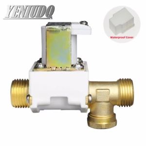 Solar solenoid valve water all copper 1/2 DN15 AC220V DC12V DC24V pressure electrical valve 0.02Mpa~0.8Mpa Normal close