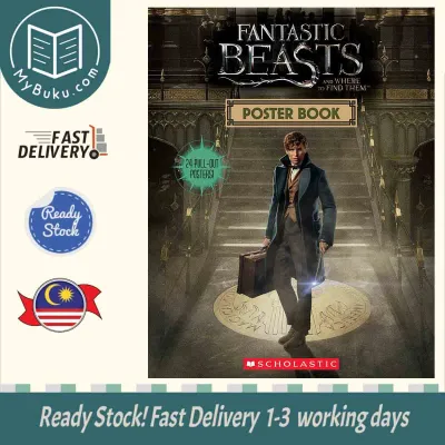 [MyBuku.com] [Age 8 - 12] Fantastic Beasts Poster Book 1 - 9781338116861 - Scholastic