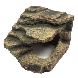 Basking Platform 27x24x17.5cm Reptile Hideout Cave Terrarium Turtle Tortoise Lizard Snake Bearded Dragon Gecko GT012XL