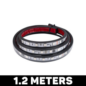 RGB Car Tail Light Light Strip 24V Decorative Ambient Lamp LED Sequential Flowing Lights Dynamic DRL Truck LED Strip Streamer Warning Lamp Bar