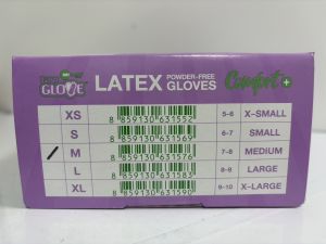 I AM GLOVE ถุงมือแพทย์ ไม่มีแป้ง กล่องม่วง