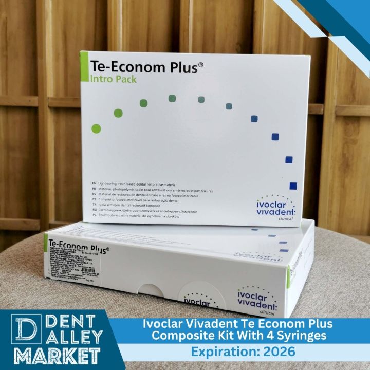 Ivoclar Vivadent Te-Econom Plus Dental Kit – Light Cure System – Free Shipping