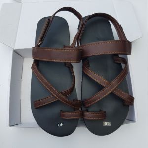 giày sandal nữ A112 nâu-xăng đan học hinh