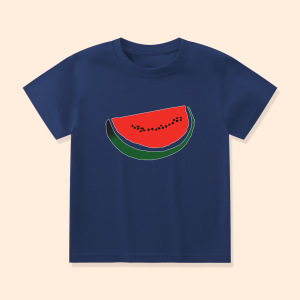 Baju Kaos Anak Semangka Palestine Palestina Viral Atasan Anak Laki - Laki Perempuan SMK-01
